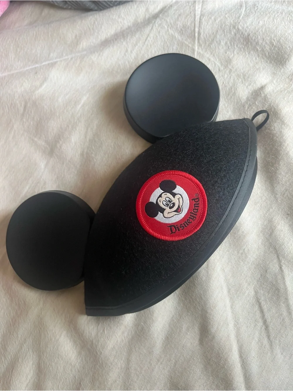 Disneyland Infant Black Mickey Ears Hat Baby Announcement